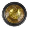 7in 55W Motorcycle Grill Headlight Retro Style Halogen Head Lamp
