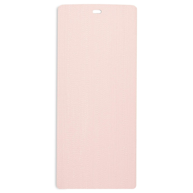 DALIX Arctic Pink Vertical Blind Texture Slats Sliding Door 82.5