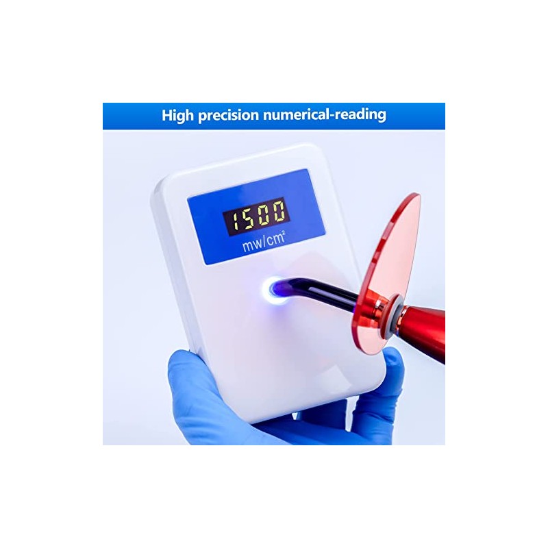 Medidor de luz LED dental, probador de curado de potencia
