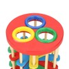 Pounding Toy Colorful Wooden Knock Ball Ladder Toy Intelligence Development
