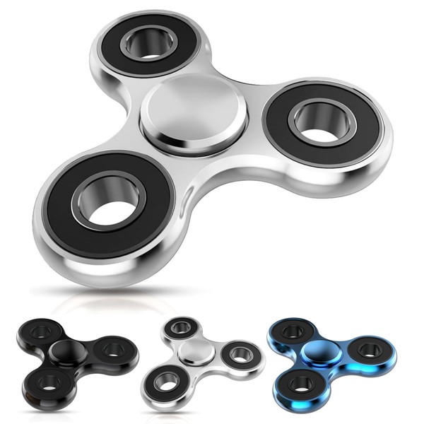 Coolden Hand Spinner Premium Toy Stress Reliever Toy Super Durable High Speed Spin 2-5 Minutes Spin Stainless Steel Bearing Hand Spinner Spinning Fidget Killing Time ADHD Autism Toy Fingertip Spinner