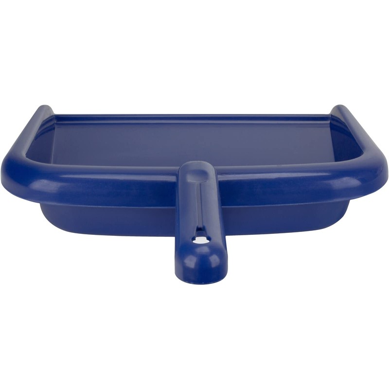 SPARTA Large Handheld Dustpan with Hanging Hole, Heavy-Duty Plastic Dustpan