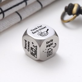Anniversary Date Night Gifts for Men Women, Funny Night Activity Decider Dice Gift for Wife Husband BF GF, Couples Games Date Ideas, Valentines Day Dice Gift for Him Her