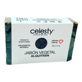 Celesty Kit 30 Pzs Jabón Vegetal Alquitrán Hulla Psioriasis 100g