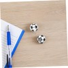 jojofuny 10pcs Football Pencil Sharpener for Kids Single Hole Round