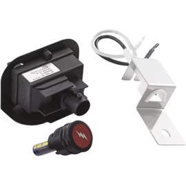 Gas Grill Igniter, Electronic Igniter Kit Replacement Part 80475 for Weber Q120 Q220 Series Gas Grill Accessories, for 516002 516501 566002