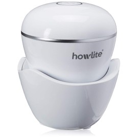 Howlite Ultra, Cepillo limpiador facial con vibración ultrasónica de carga inalámbrica, limpieza y masaje de rostro IPX7