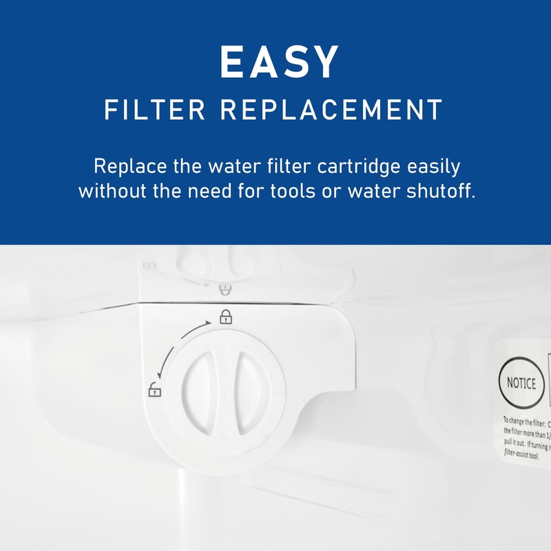 Suifl HX2017FR-A/HX2017F-A Water Filter, Compatible with Hisense HRF266N6CSE1, HRF266N6CSE, HRF209N6CSE,