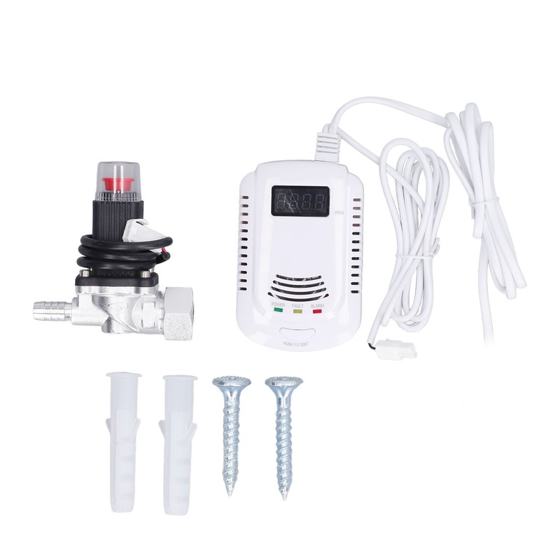 Gas Shut Off Valve Automatic Stable Valve Controller with Alarm