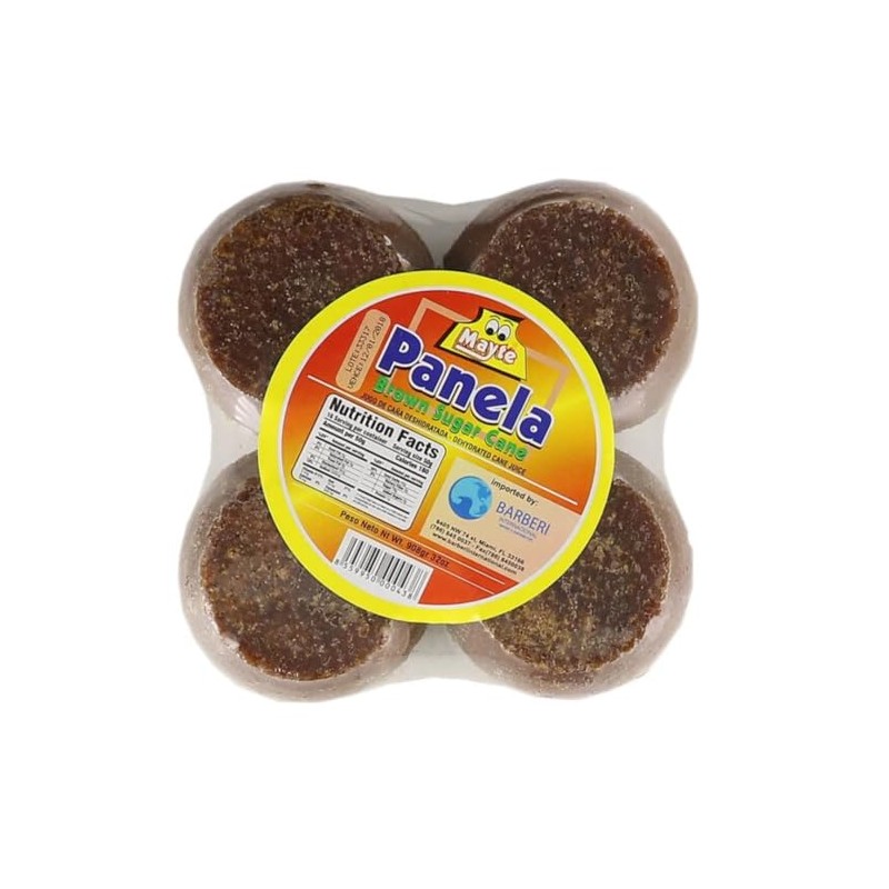 Panela Colombiana Fraccionada Brown Sugar Cane Mayte (8 Pack (8