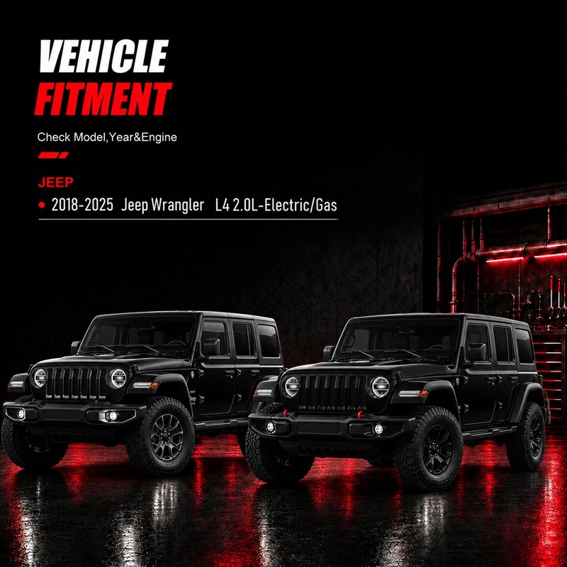 CNPUERV Coolant Reservoir Tank with Cap for Jeep Wrangler JL