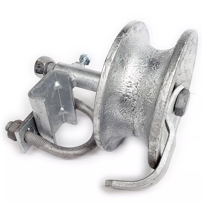 Chain Link Rolling Gate Track Sliding Gate Rollers Galvanized Steel