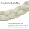 Hann 2 Pieces 4 Strands Synthetic Hair Braided Headband Classic