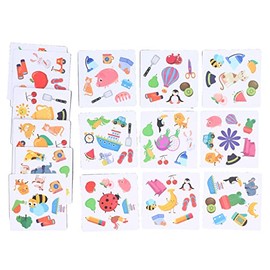 Flip Card Game Family Early Learning Board Juegos a Juego Juego de Cartas Regalos Reglas Simples para Que los niños jueguen Todos los días            