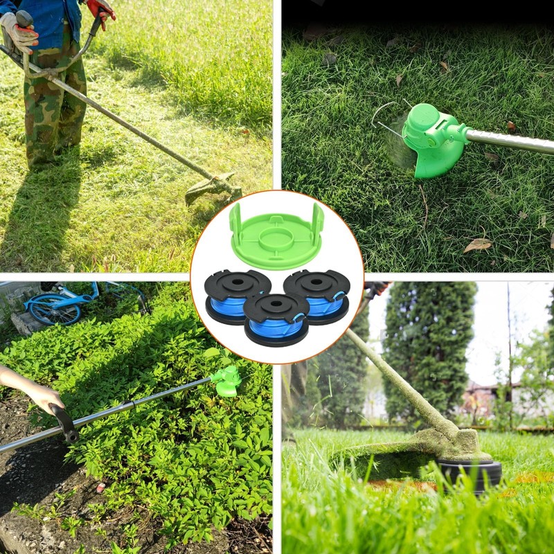 HONSNKS Hyper Tough Weed Eater String, Weed Wacker Line Compatible