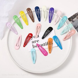 Colored Petite Claw Clips, Snap Clips, Bangs Clips, Hair Clips (Sold by the 1P Unit) / 컬러 쁘띠 집게핀 똑딱삔 앞머리핀 헤어핀(1P 단위 판매)