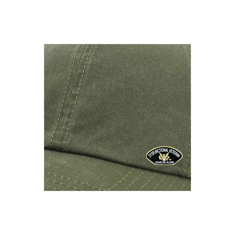 Dysfunctional Veteran Leave Me Alone Hat Lapel Pin