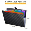 ABC life 3 Pieces 7 Pockets Expanding Folder with Upgrade