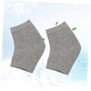 Beavorty Moisturizing Gel Heel Socks Open Toe Socks for Cracked