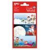APLI Kids 12952 School Labels North Pole 9 and