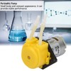 DC12V Yellow Micro Water Liquid Peristaltic Pump For Aquarium Lab