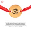 SHOP300 Handmade "Om Mani Padme Hum" Red String Bracelet with