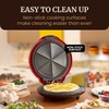 Elite Gourmet 11" Cheesy Quesadilla Maker, 2-Position Locking Latch For