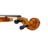 SILVIO 4/4 Adult Full Size Violin Art Pattern Backplate Violin