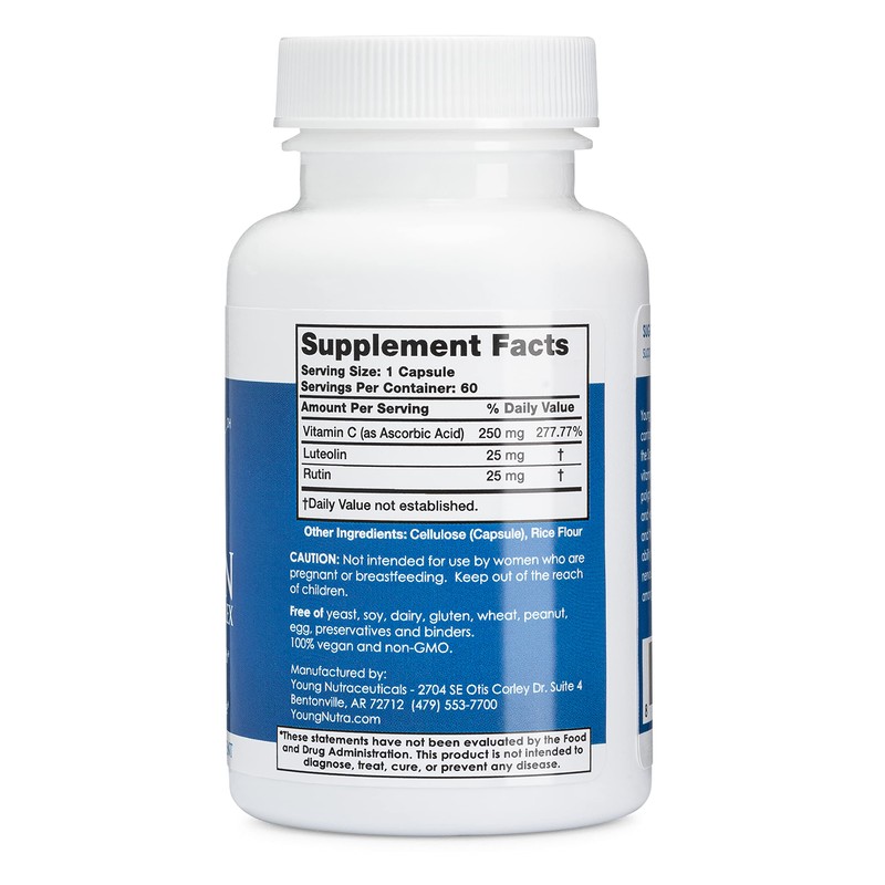 Mirica YoungNutra Luteolin Complex - Supports a Healthy Immune Response