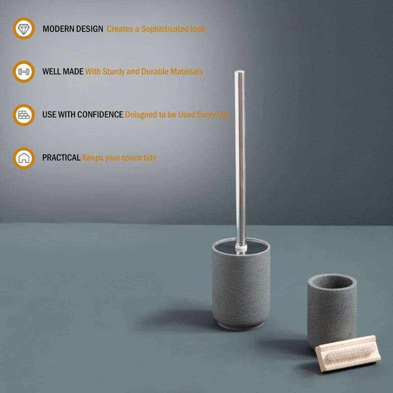 Premier Housewares Canyon Tumbler-Grey, Height 11 cm x Width 7