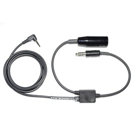 Helicopter Smartphone ATC/Audio Recording Headset Adapter