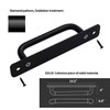 Guoharda 12 Pack 5 Inch 128 mm Matte Black Cabinet