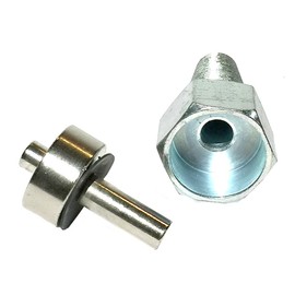 14MM – 18MM Magnetic Oil Drain Plug by ECO-PLUG, Threadless Magnetic Drain Plug for Aluminum Oil Pans. Universal Plug with Tapered, Self-Tap Thread, Easy to Install, Permanently Replaces Leaking Plugs