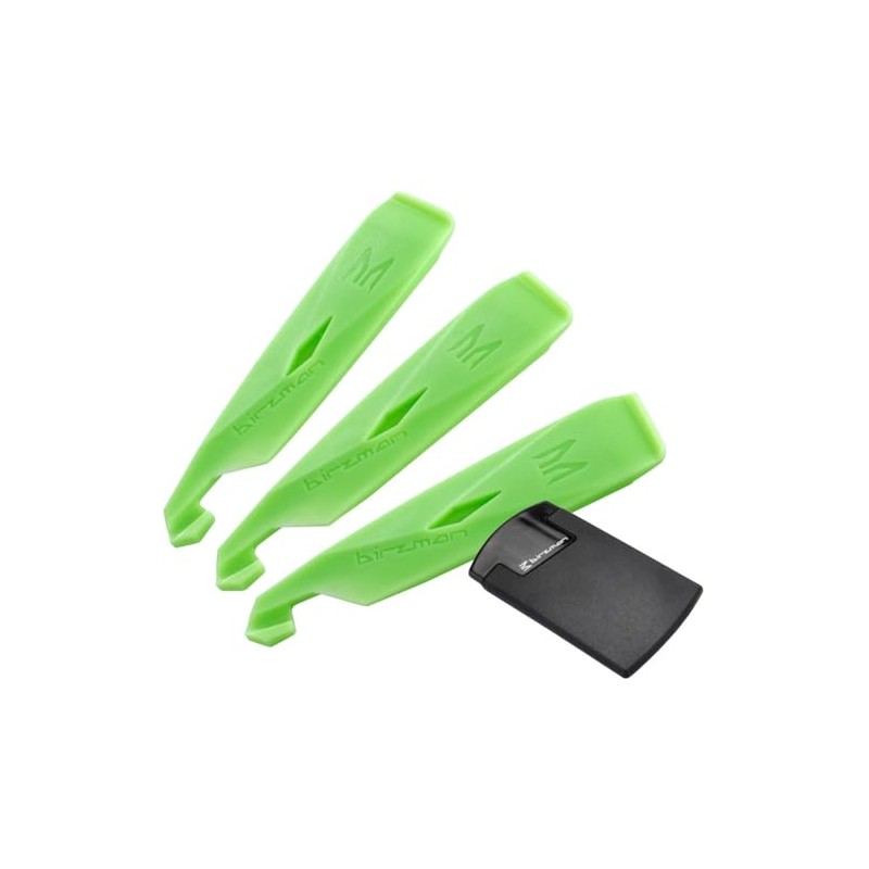 Birzman FEEXTUBE Unisex Tyre Lever, Black, Green, One Size