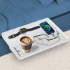 HIKENRI Bedside Table Organiser,Bedside Shelf For Bunk & Loft Beds