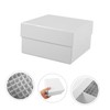 BUGUUYO 49grid Freezer Container Box Tube Storage Holder Paper Material