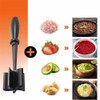 Poemtian Meat Chopper, 5 Curved Blades Meat Chopper Hamburger Chopper