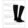KUNERT Richard Men's Skin-friendly Knee Socks, Black 0070, 43 -