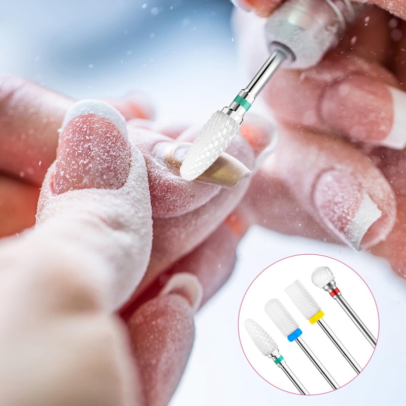 12 Stück Nagelschleifer, professionell, zum Entfernen von Gel und Nagelhaut