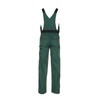 Planam 2335048 Size 48"Highline" Dungarees - Green/Black/Red