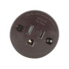 Sillites SCRBR Tamper-Resistant Self-Contained Receptacle 15 Amp 120 Volt Brown