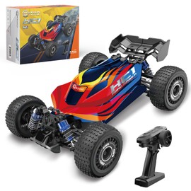 Contixo 1:16 Fast Remote Control Car, HC1 RC Truck with Brushless Motor, 39KMH 4x4 Offroad, Metal Oil-Filled Shocks, All-Terrain 2.4GHz RC Crawler for Adults & Boys