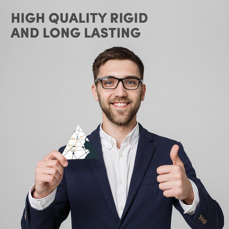 1 x Triangle Coaster - Serotonin Hormone Joy Cork Backed