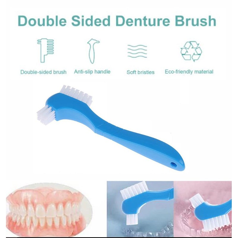 Buy-Simplicity® Denture Brush | Smart Design, Excellent Convenience, and Contoured