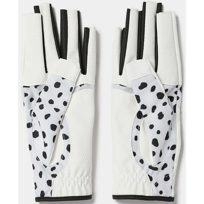 Viva Heart 01392860 Women's Dalmatian 40 Golf Gloves, Two-Handed Print,