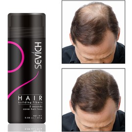 Hair Thickening Hair - Pouring Hair to Hide Hair Lack Immediately - Hair Powder 100% Natural Cotton for Men and Women (Blonde 25 g)