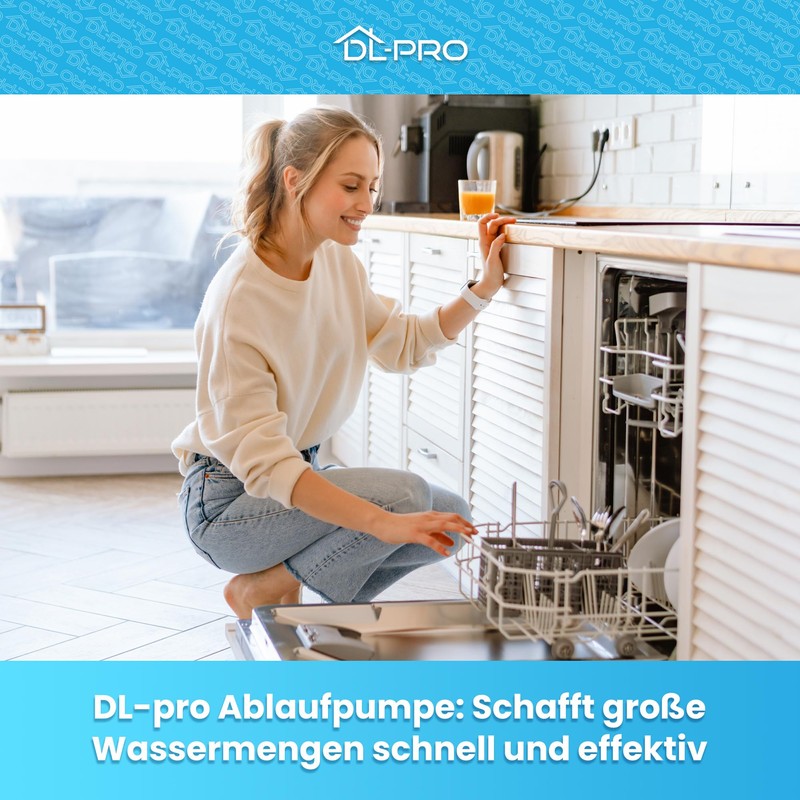 DL-pro Drain Pump for Bosch Siemens Neff Copreci Pump Dishwasher