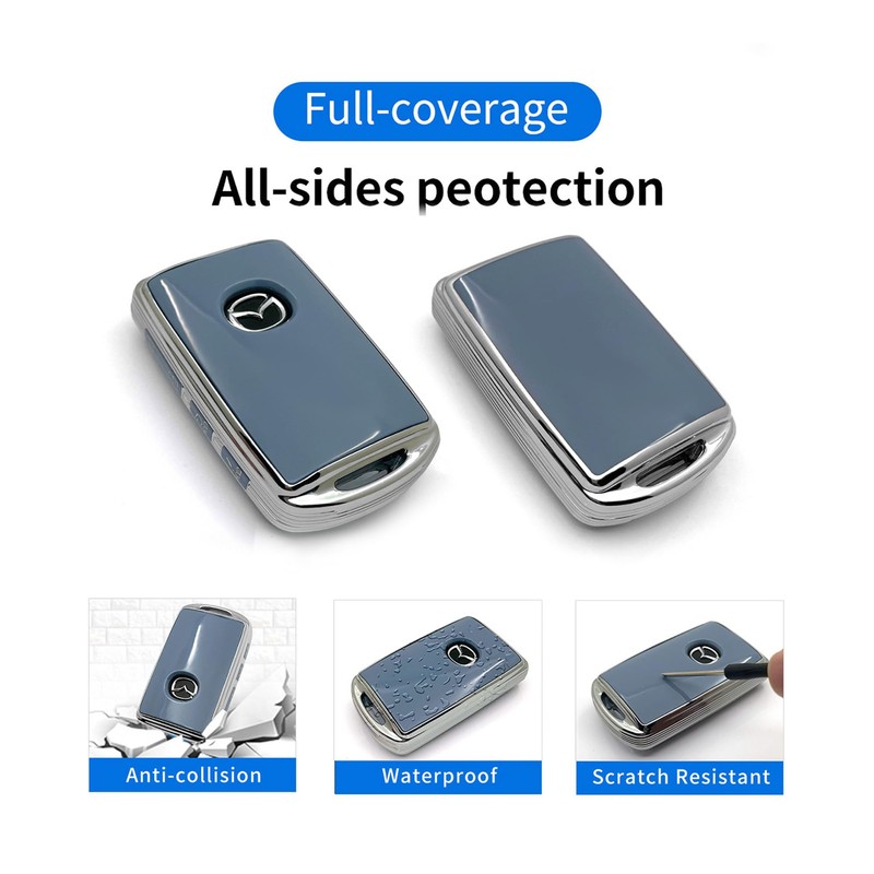 HAOYOUMEI Advanced soft TPU Key Cover is compatible with Mazda
