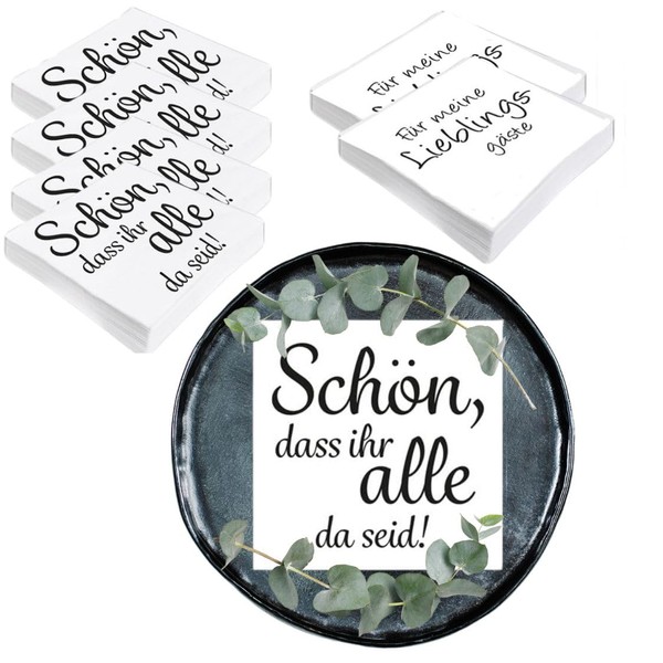 Various Paper Serviettes