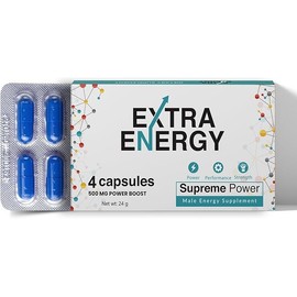 DOUBOO Cocktail Shakers Set Pieces Cocktail Making Kit - Extra Energy 500MG Strong Supplement, (Pack 4)